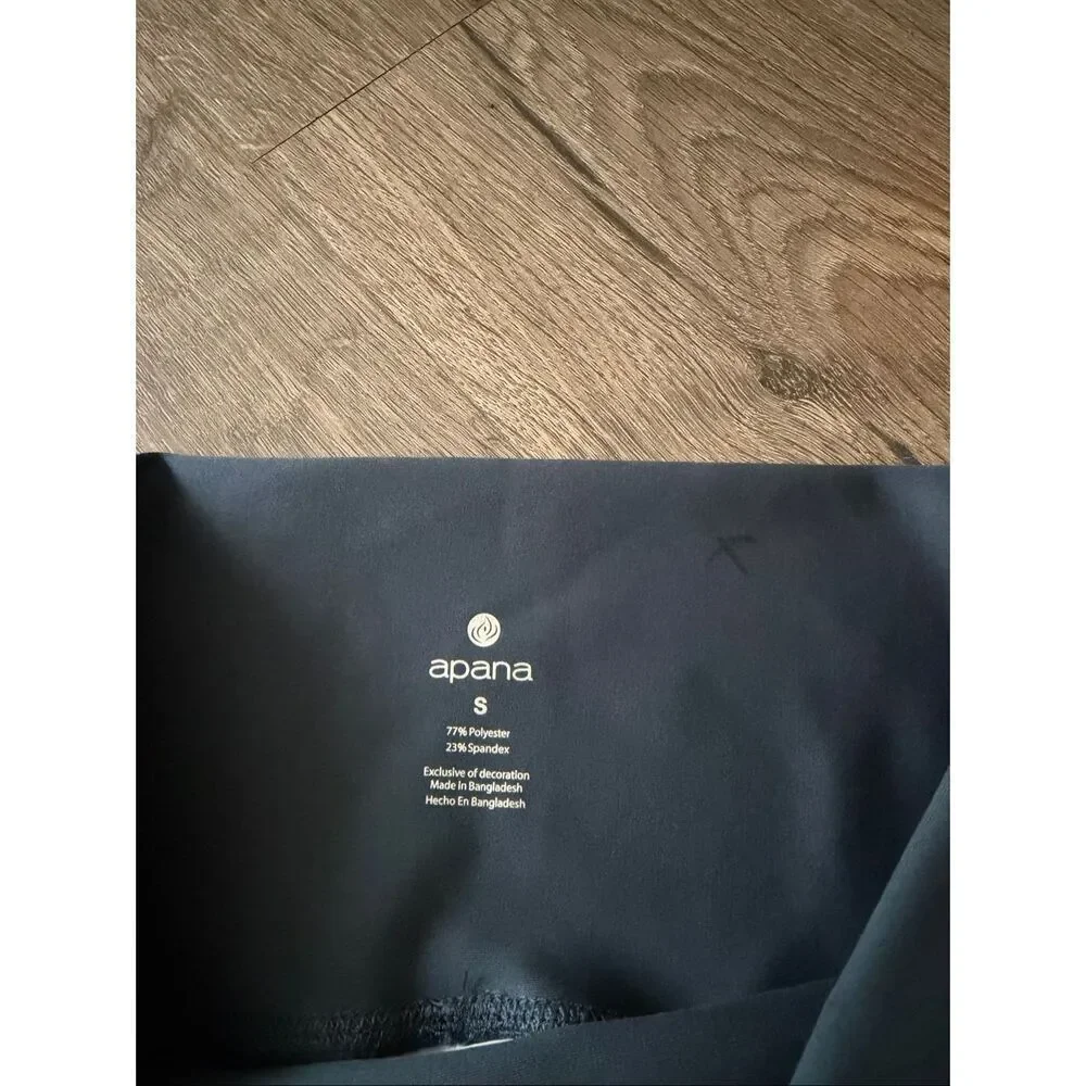 Apana Hogh waisted Full Flatlock seams Women’s leggings Small - Picture 6 of 7